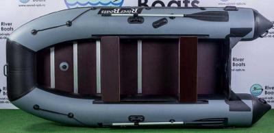 Надувная лодка под мотор для рыбалки RiverBoats RB 350 Киль